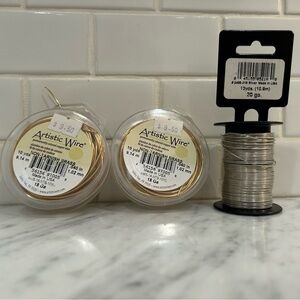 Amazon Artistic Wire Set - Gold and Silver